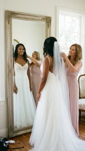 Bride's Final Touches