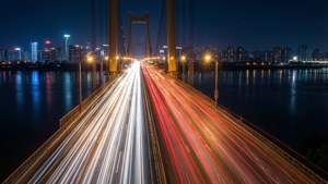 Bridge Light Trails