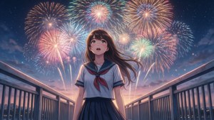 Bridge of Fireworks Wonder
