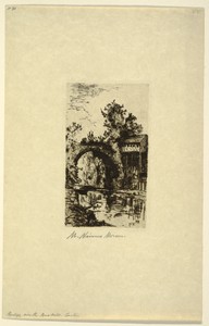 Bridge over the Bushkill River, Easton, Pennsylvania