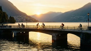 Bridge Sunset Ride