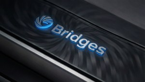 Bridges Logo Blue Glow