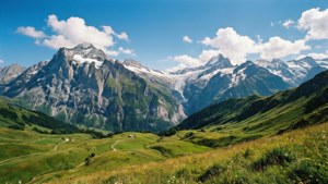 Brig Alps Panorama