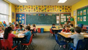 Bright 2nd Grade Classroom