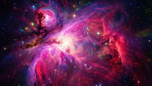 Bright Nebula Colors