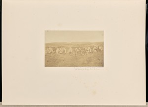 British Encampment before Sebastopol. The tents of the 97th in the foreground
