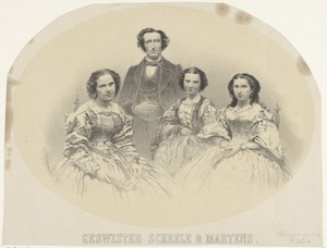 Broer en zussen Scheele en Martens
