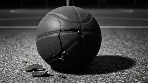 Broken Basketball