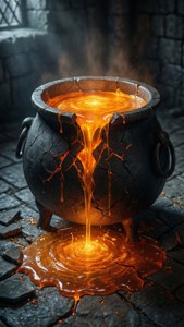 Broken Cauldron Leak