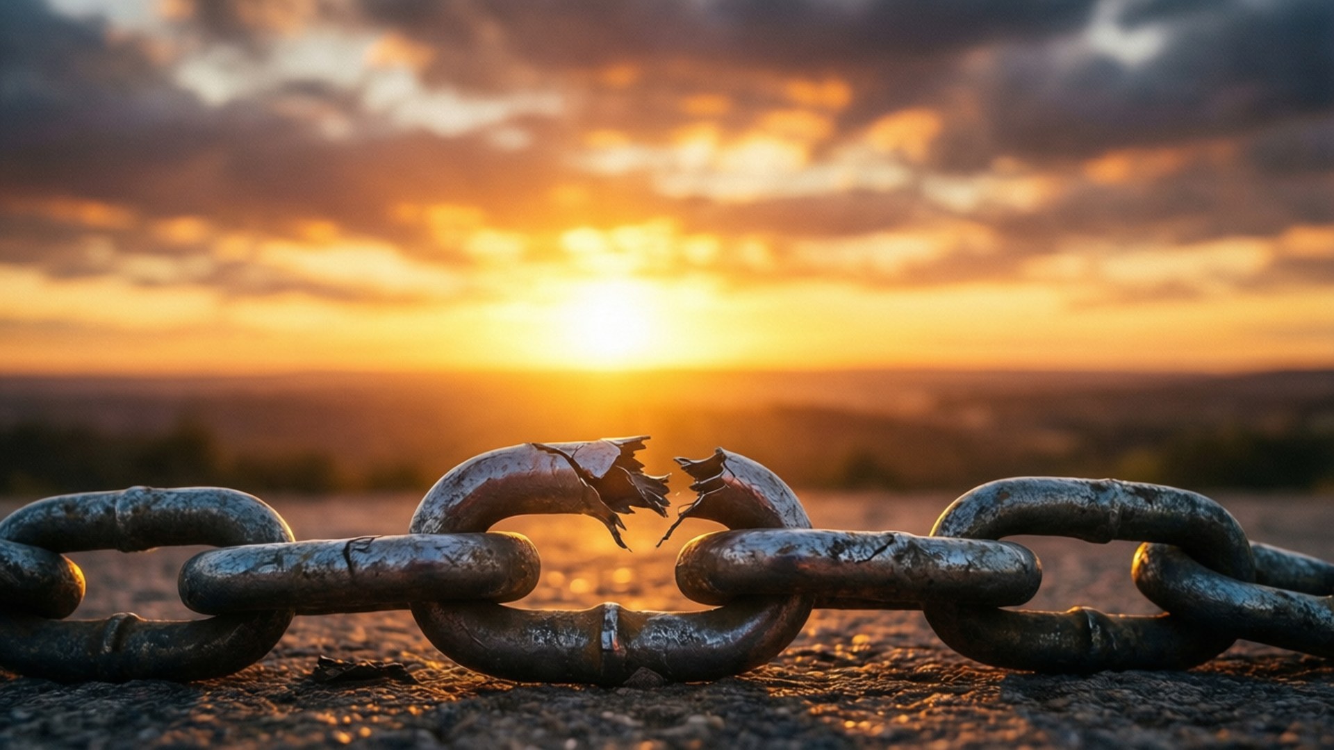 Broken Chains, New Dawn by Wallpapers.art Studio