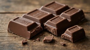 Broken Chocolate Pieces