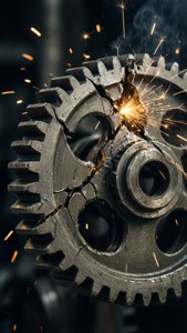 Broken Gear Sparks