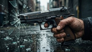 Broken Glass Gun