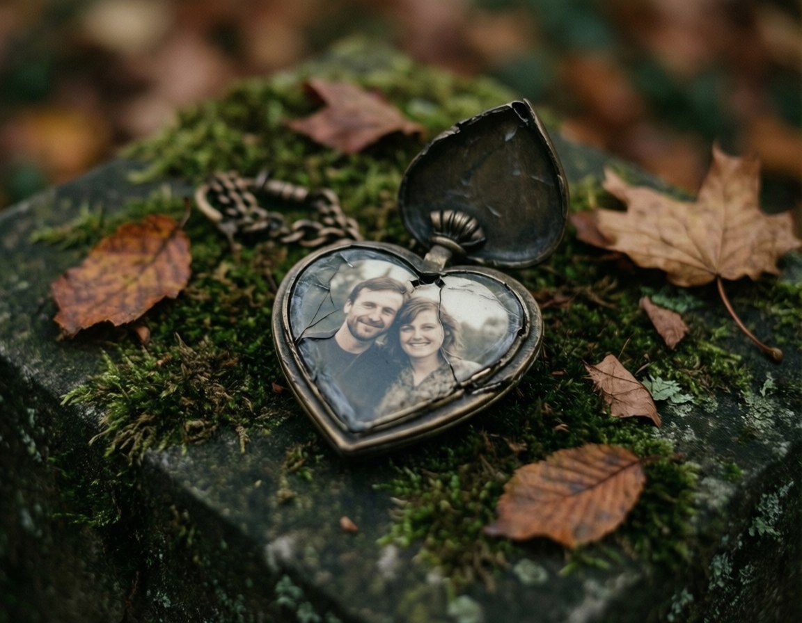 Broken Locket by Wallpapers.art Studio