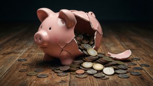 Broken Piggy Bank