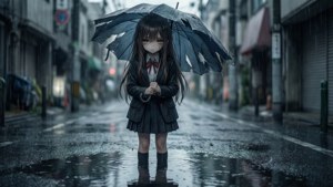 Broken Umbrella Rain