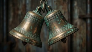 Bronze Patina Bells