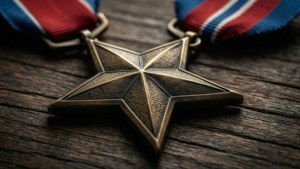Bronze Star Close-Up