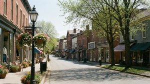 Brooklin Village Main Street