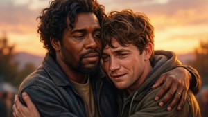 Brothers Embrace