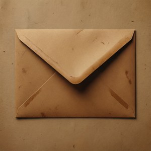 Brown Envelope Art