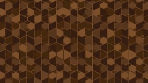 Brown Geometric Pattern