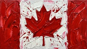 Brush Stroke Flag