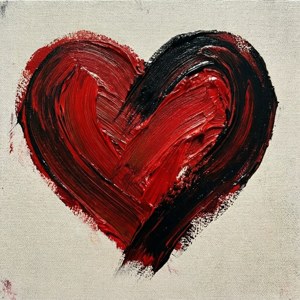 Brush Stroke Heart
