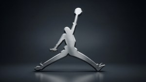 Brushed Steel Jumpman
