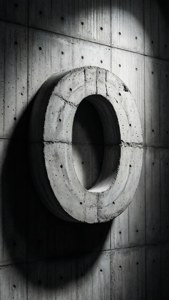 Brutalist Concrete O