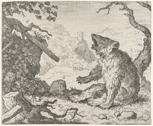 Bruun de beer dagvaardt Reinaert de vos