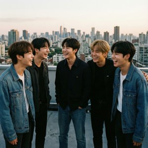 BTS Rooftop Laughs