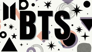 BTS Typography SVG