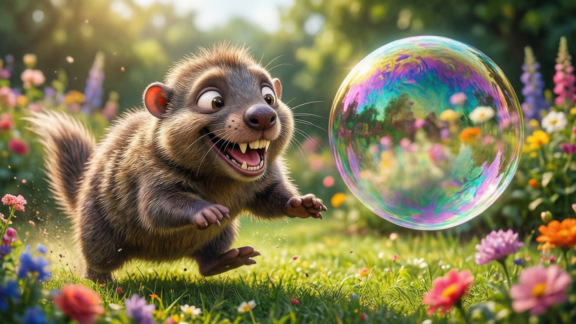 Bubble Chase Fun by Wallpapers.art Studio
