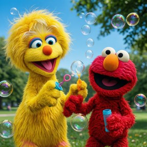 Bubble Fun with Elmo