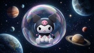 Bubble Kuromi