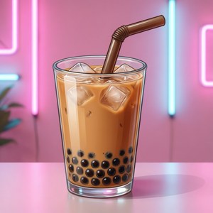 Bubble Tea Neon