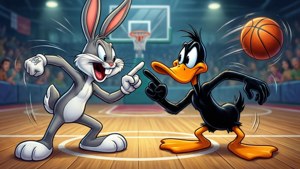 Bugs and Daffy Argument