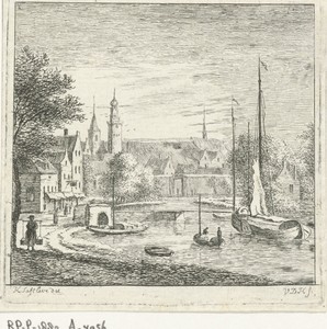 Buiten de Tolsteegpoort te Utrecht