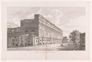 Buitenzicht op het Romeins theater van Orange