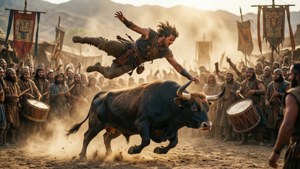 Bull Leaper's Feat