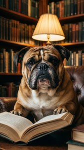Bulldog Bookworm