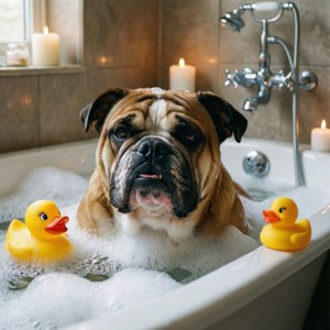 Bulldog Bubble Bath