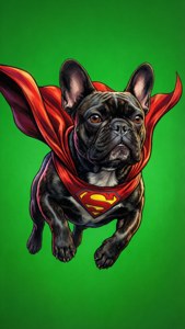 Bulldog Superhero
