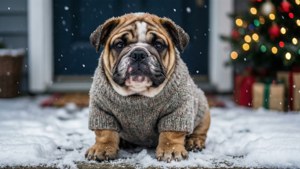 Bulldog Winter Sweater