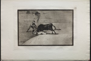 Bullfights:  The Unlucky Death of Pepe Illo, in the Ring at Madrid