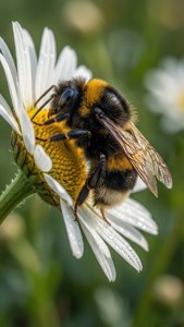 Bumblebee on Daisy