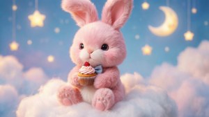 Bunny Cupcake Cloud