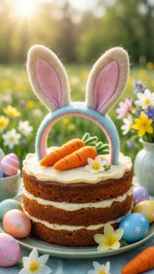 Bunny Ears Easter Topper