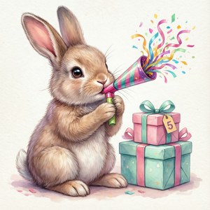 Bunny Gift Stack